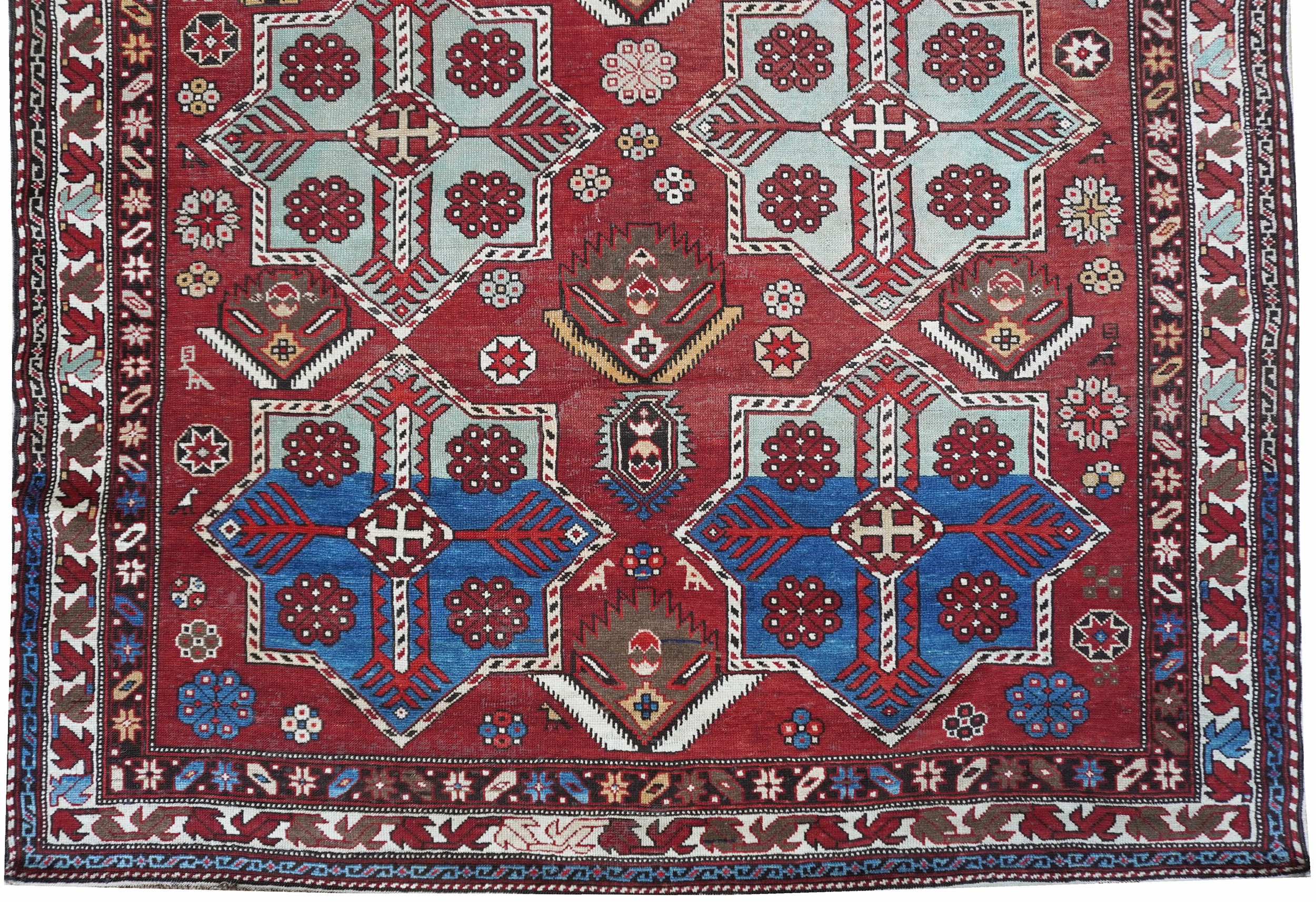 Caucaso, Tappeto Shirvan, circa 1900