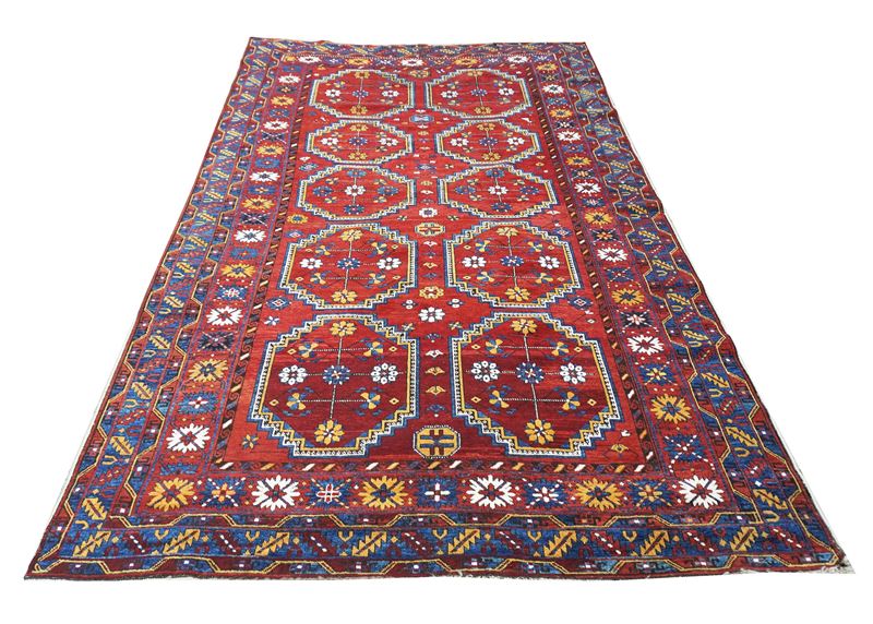 Tappeto Shirvan, Caucaso, 1900 circa, 290 x 180 cm