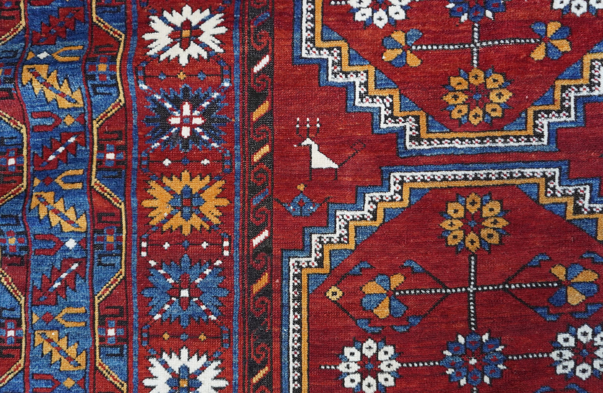 Tappeto Shirvan, Caucaso, 1900 circa, 290 x 180 cm