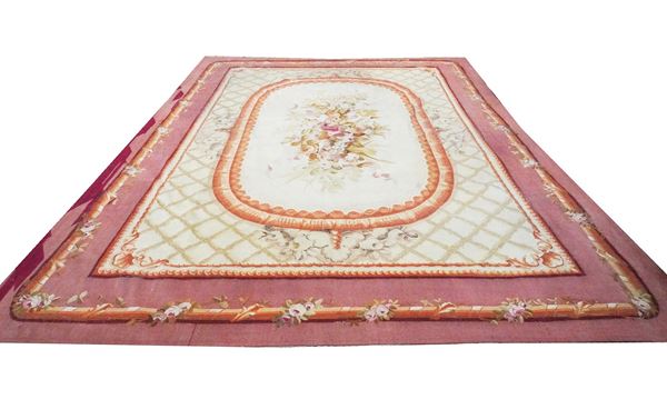 An Aubusson flatwoven carpet, Royal Manufacture of Aubusson