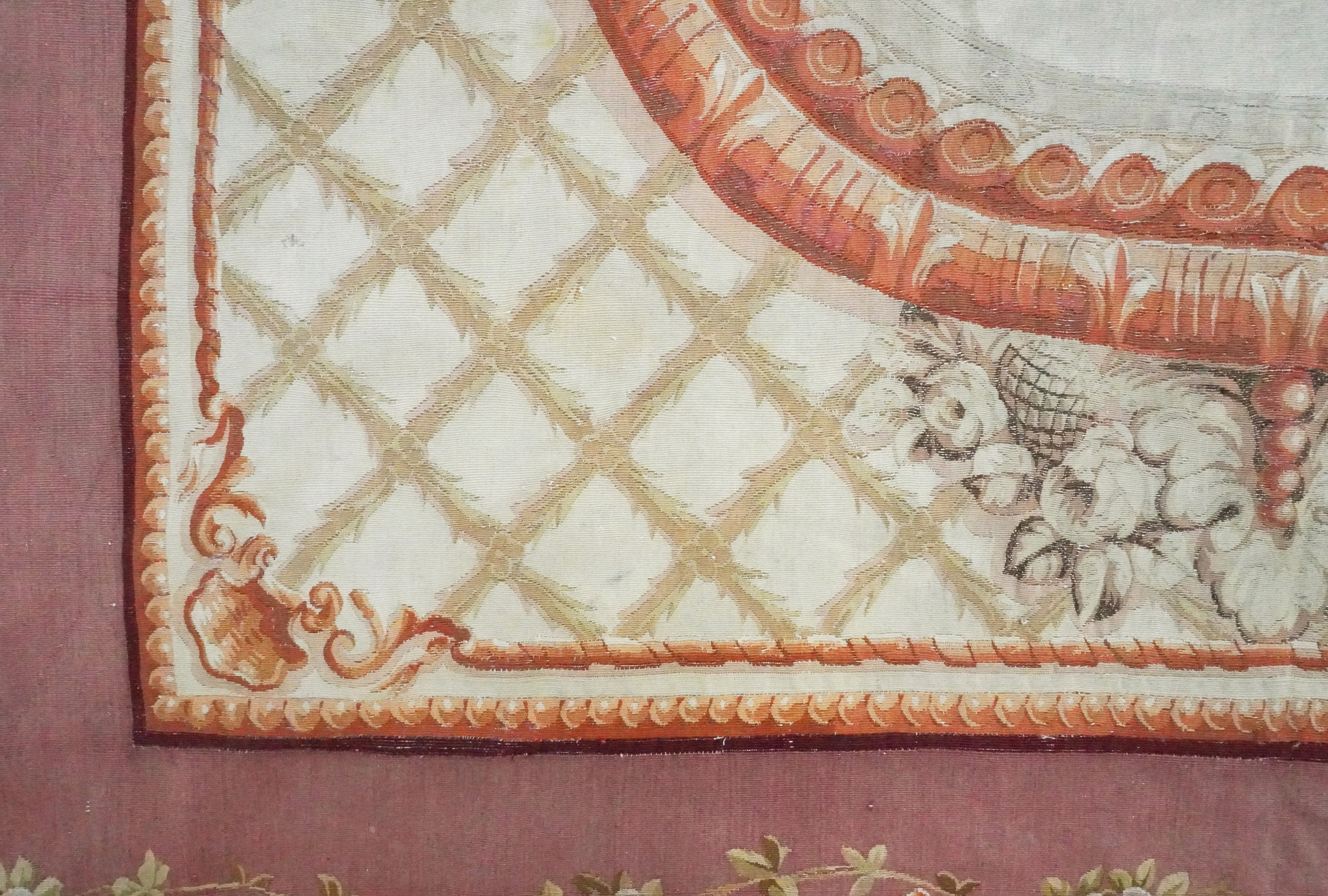 Manifattura Reale di Aubusson, Tappeto Aubusson “Tapis de pied”