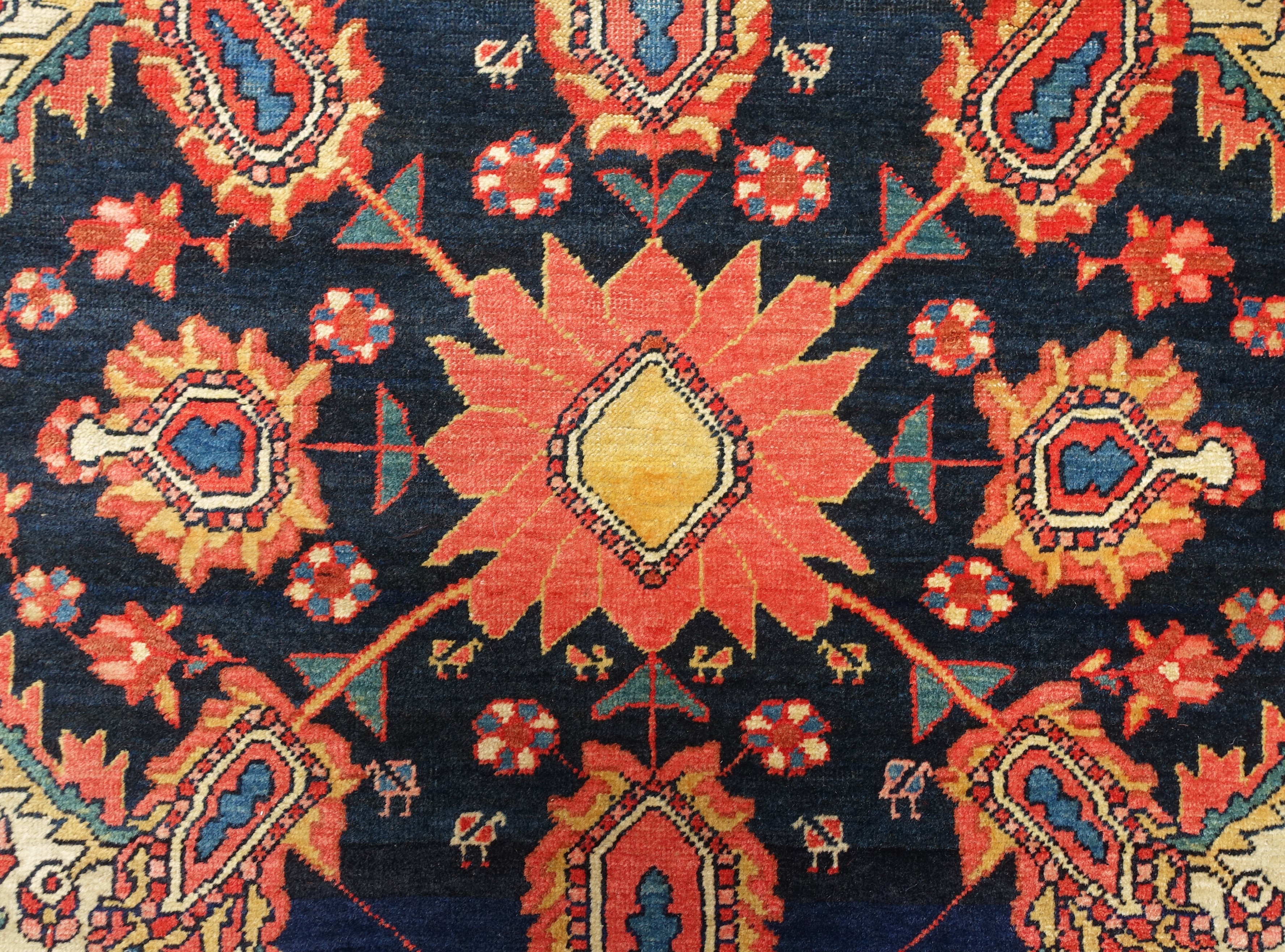 Persia occidentale, Saruk-Farahan, tappeto a disegno ornamentale