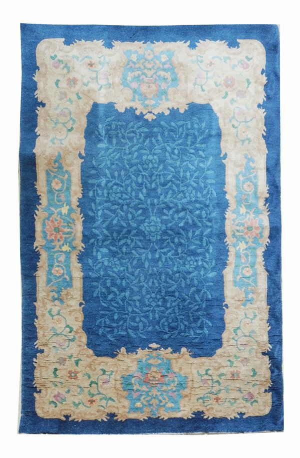 An Art Deco Chinese rug, manufacturing of Fette-Li