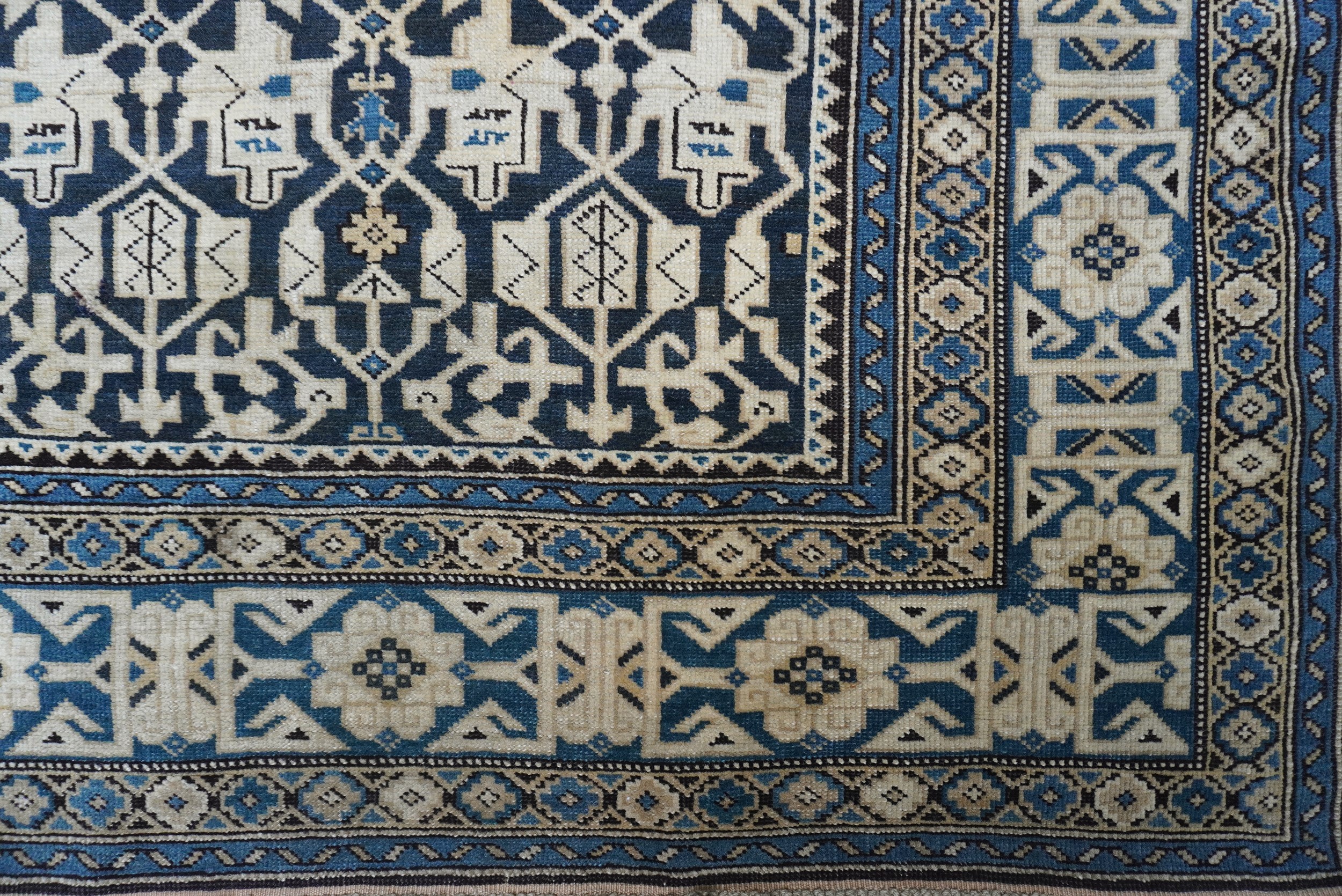 Caucaso, Tappeto Kuba Konagkend, annodatura fine (fine XIX secolo)