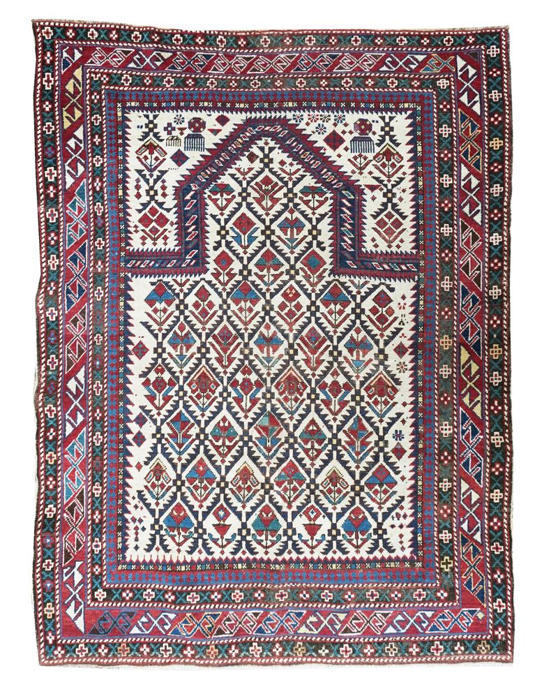 Daghestan, Tappeto da preghiera, fine XIX secolo