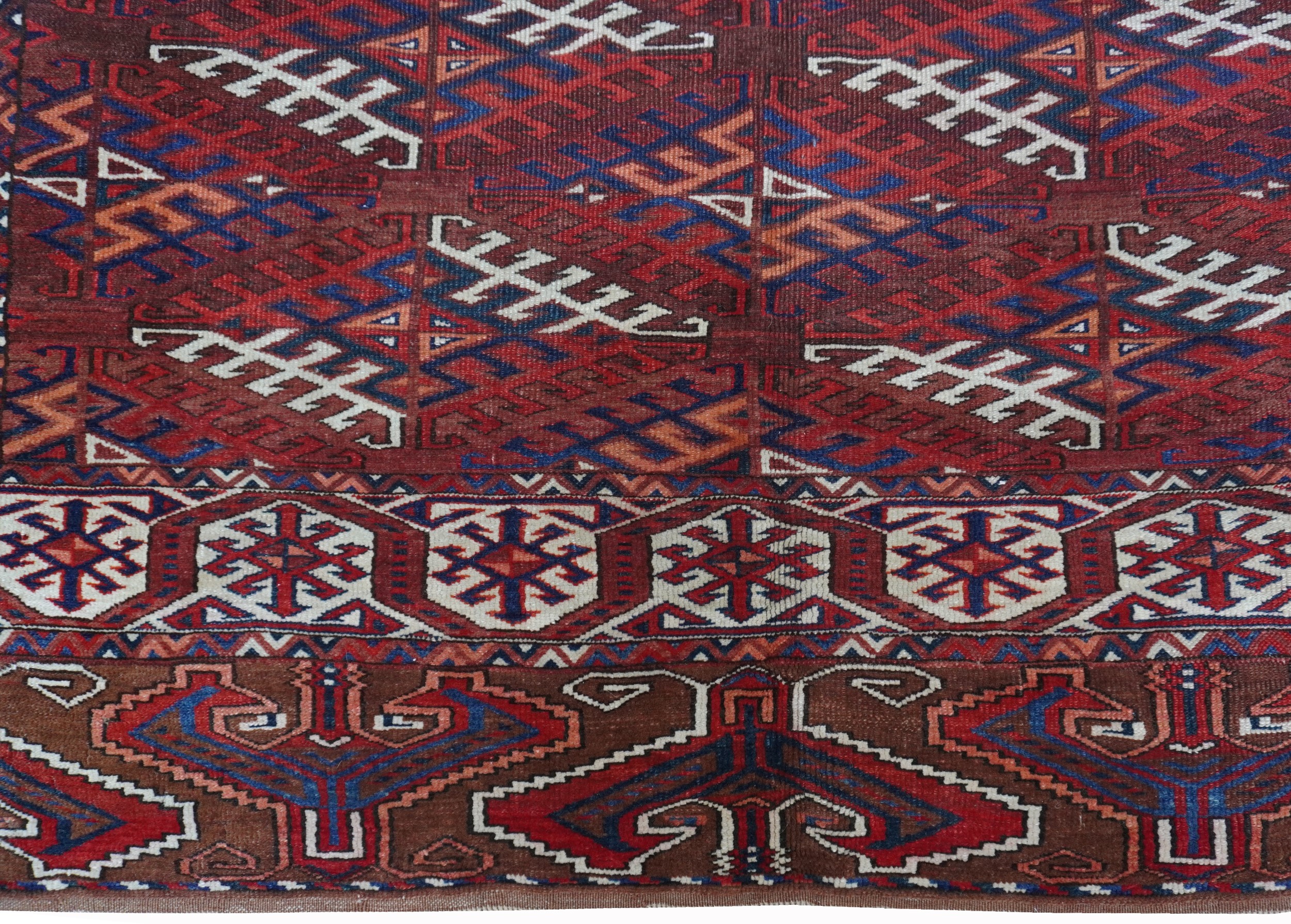 Tappeto Yomut principale, Turkmenistan, seconda metà XIX secolo