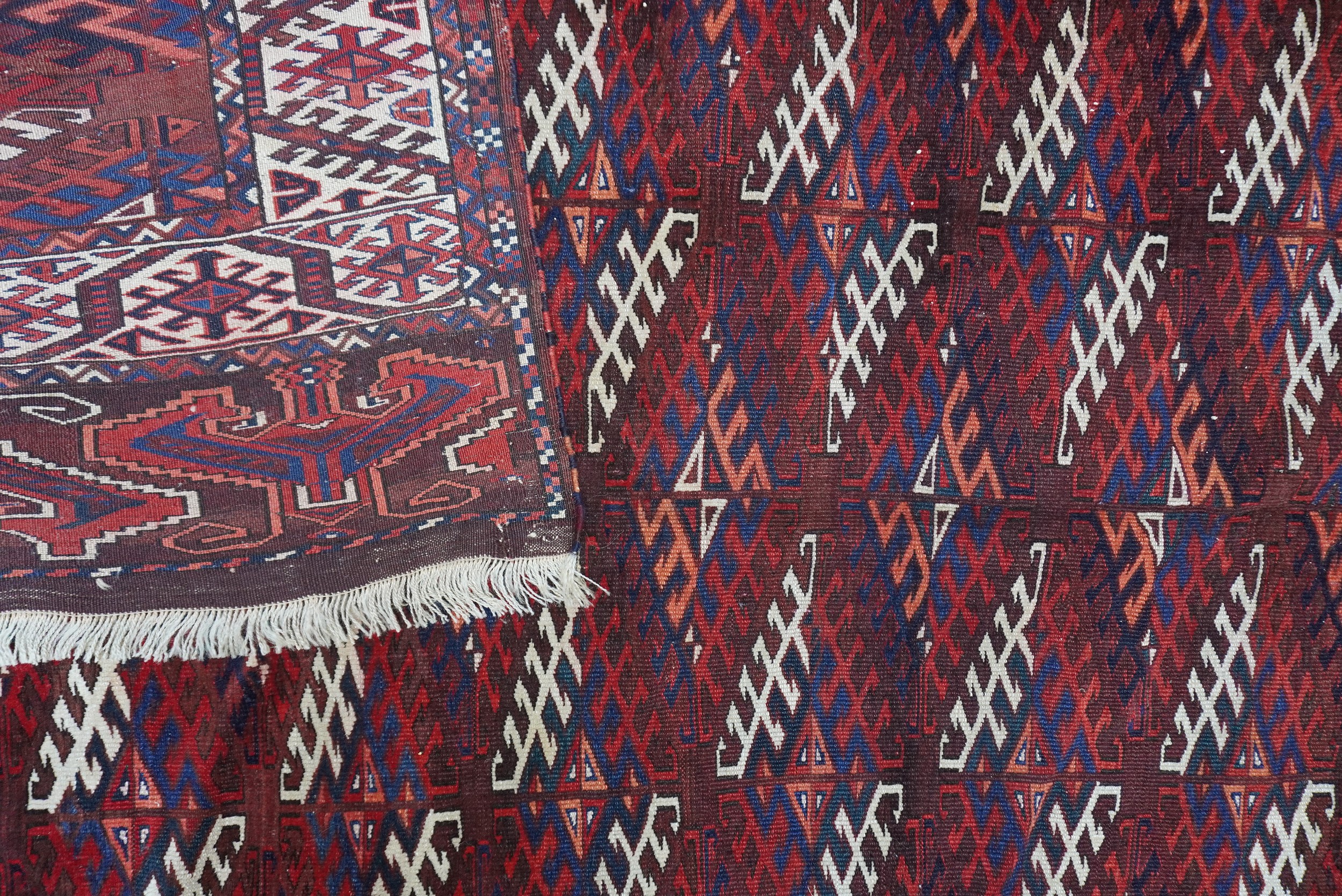Tappeto Yomut principale, Turkmenistan, seconda metà XIX secolo