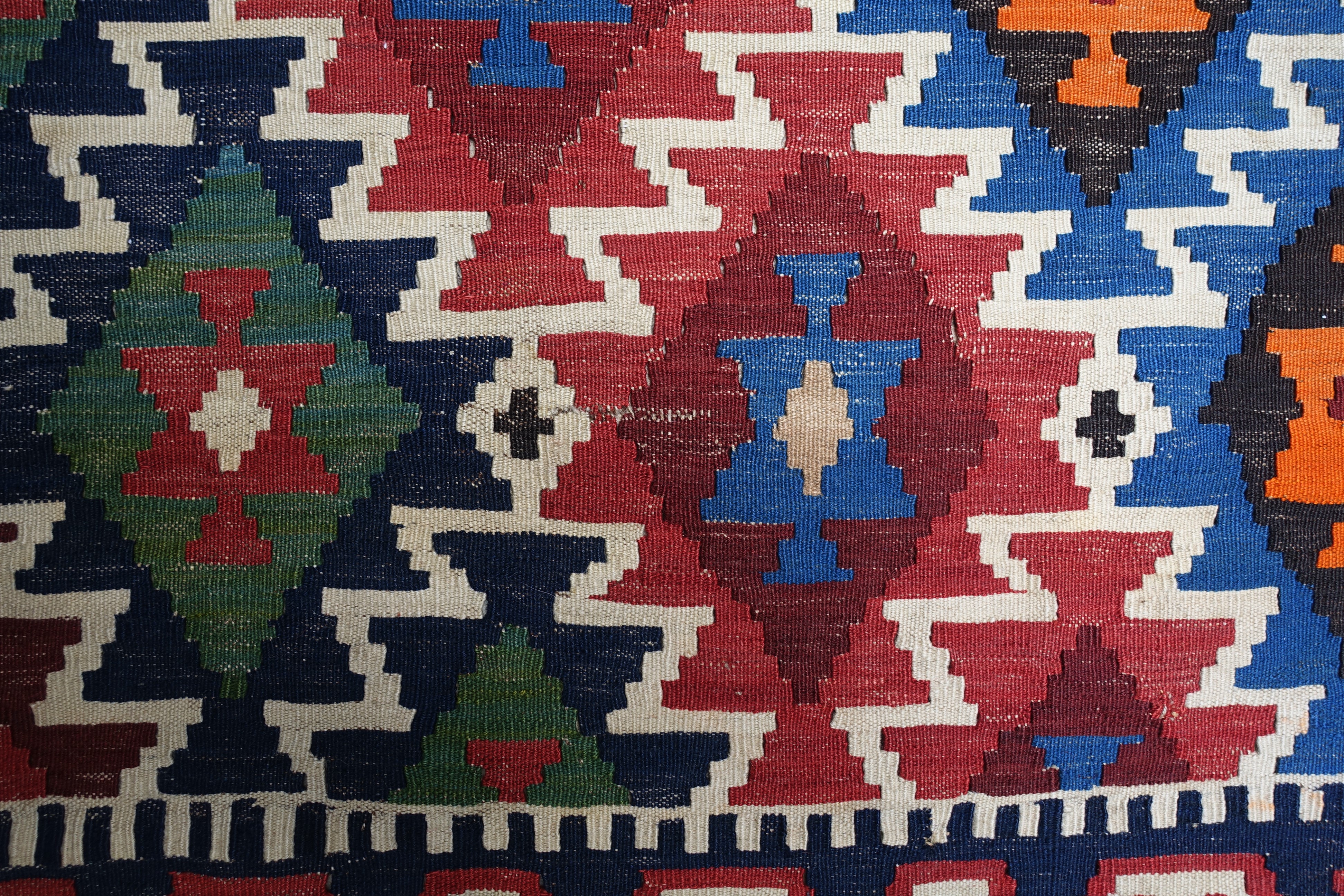 Caucaso, 1900 circa, Kilim Shirvan