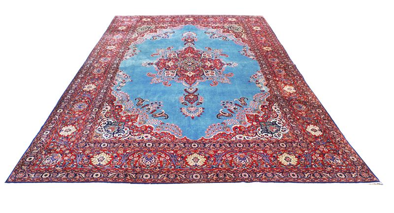 Tappeto Kashan con medaglione, Persia centrale, 1920 circa