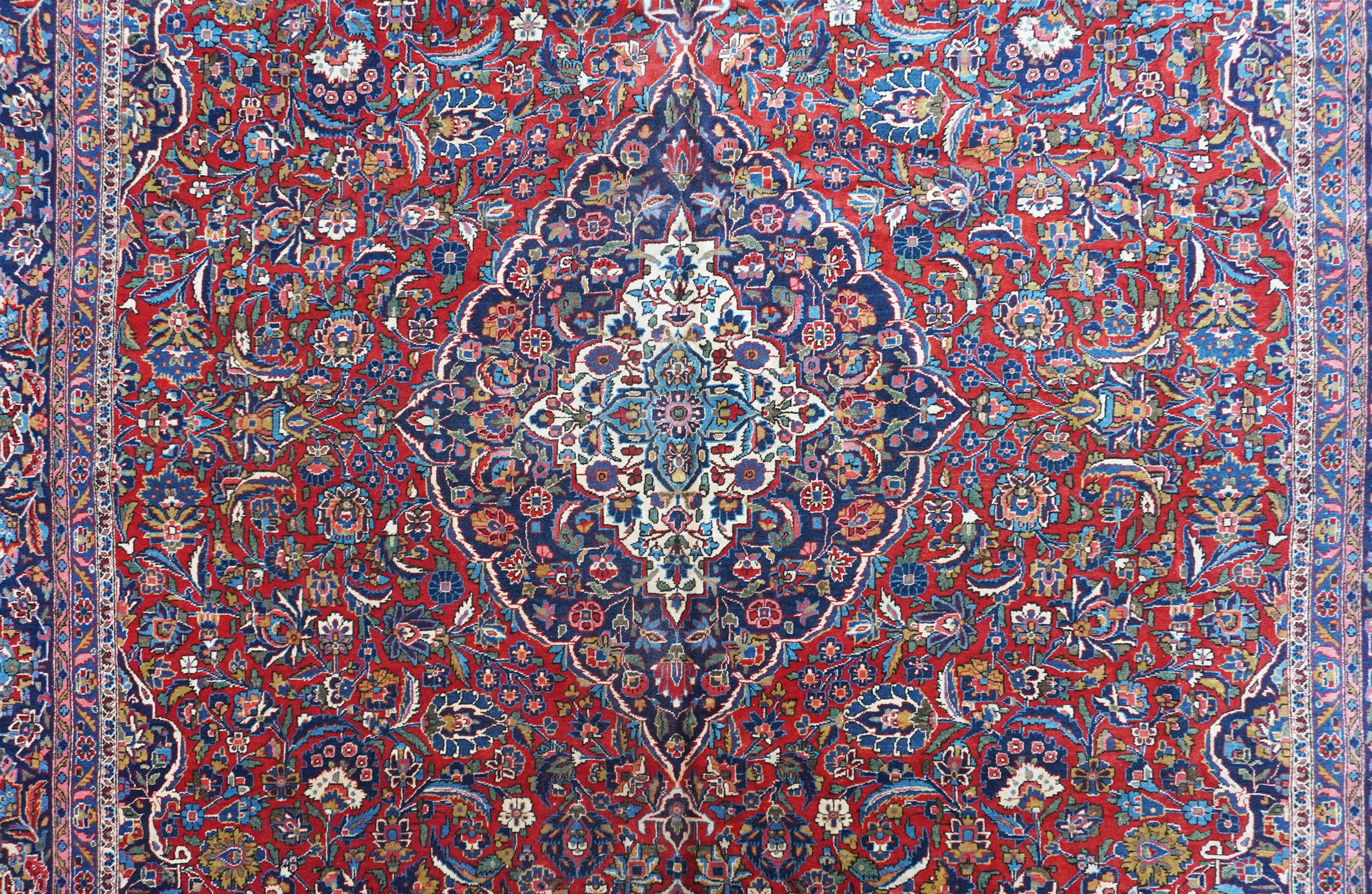 Tappeto Kashan, Persia centrale, 1920 circa