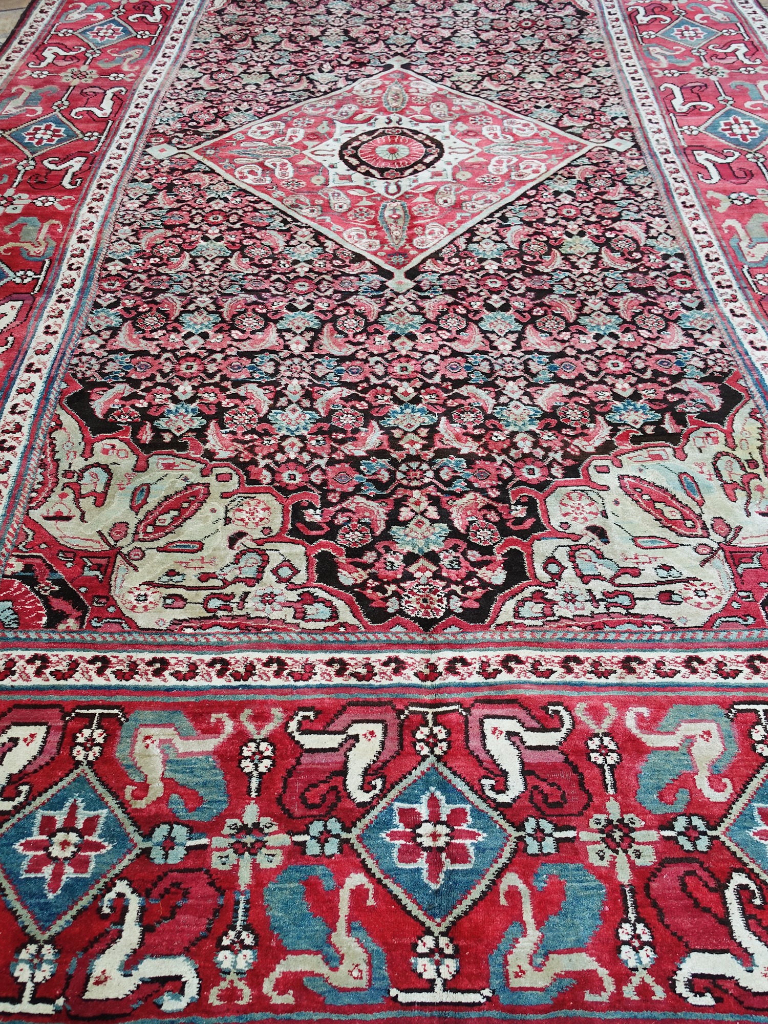 Tappeto Agra, India settentrionale, fine XIX secolo