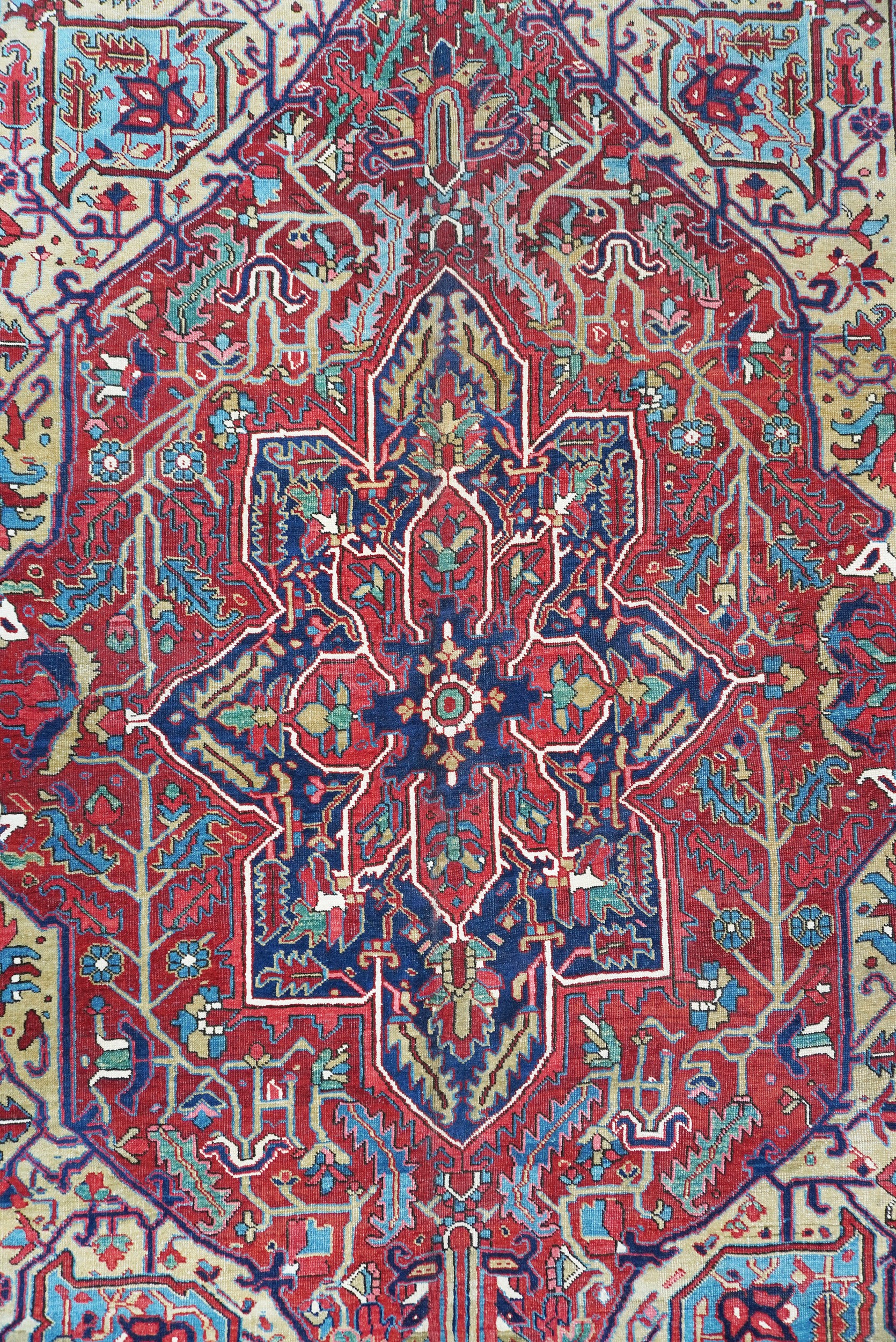 Tappeto Heriz, Persia nord-occidentale, primi ‘900