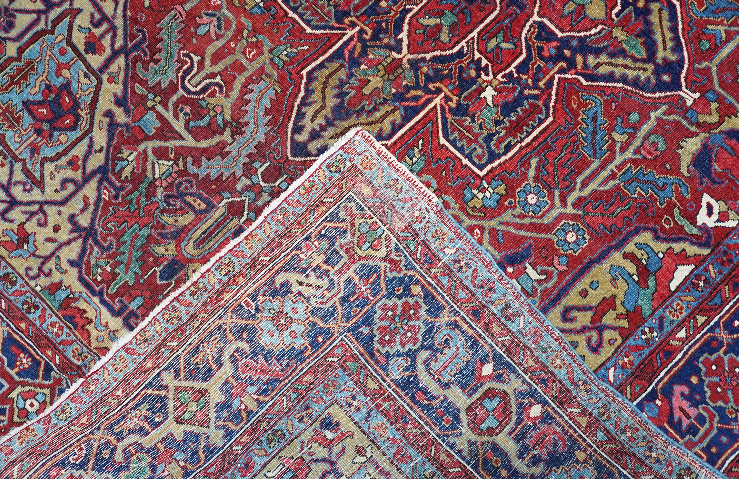 Tappeto Heriz, Persia nord-occidentale, primi ‘900