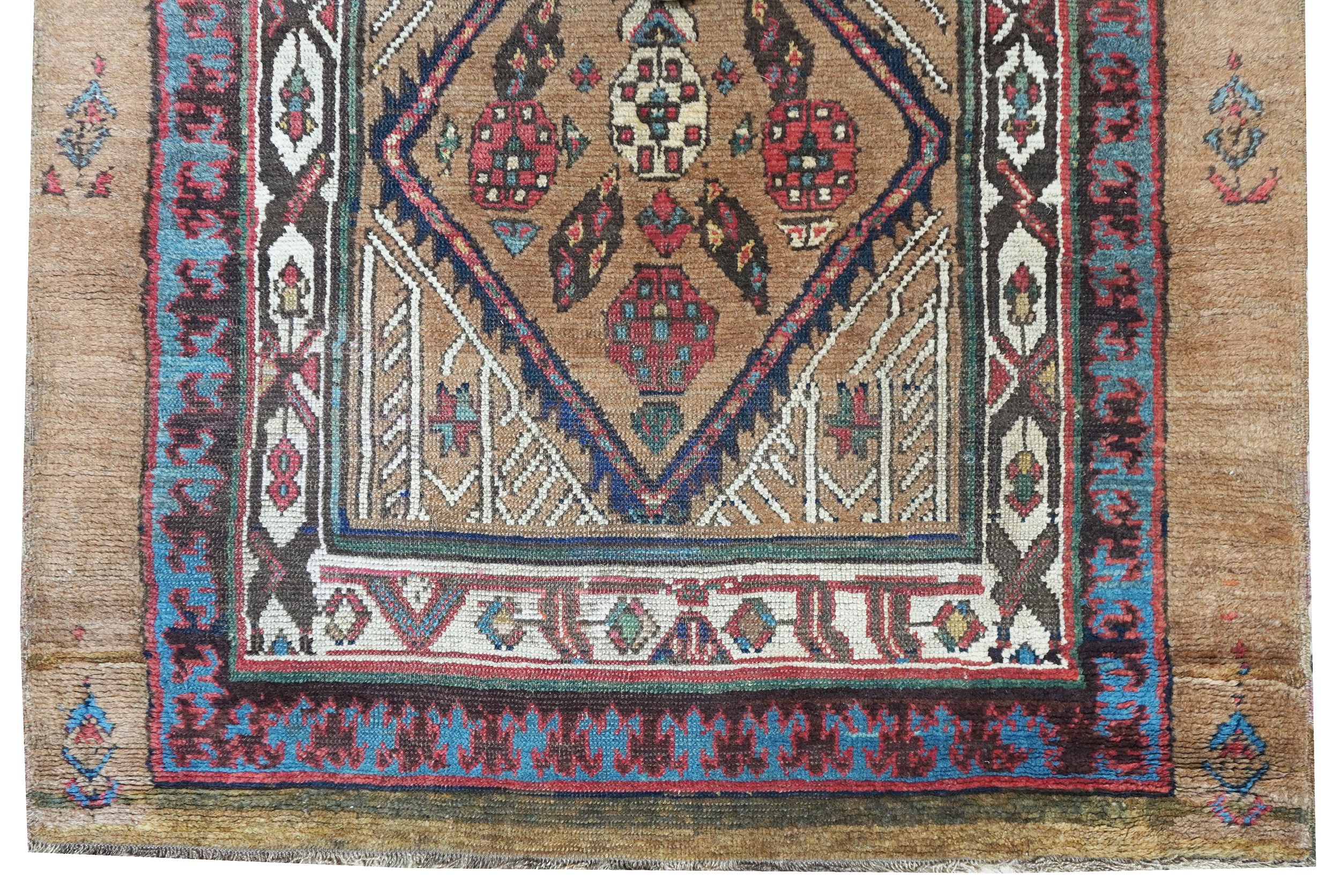 Tappeto di Persia occidentale, Passatoia Sarab, fine XIX secolo