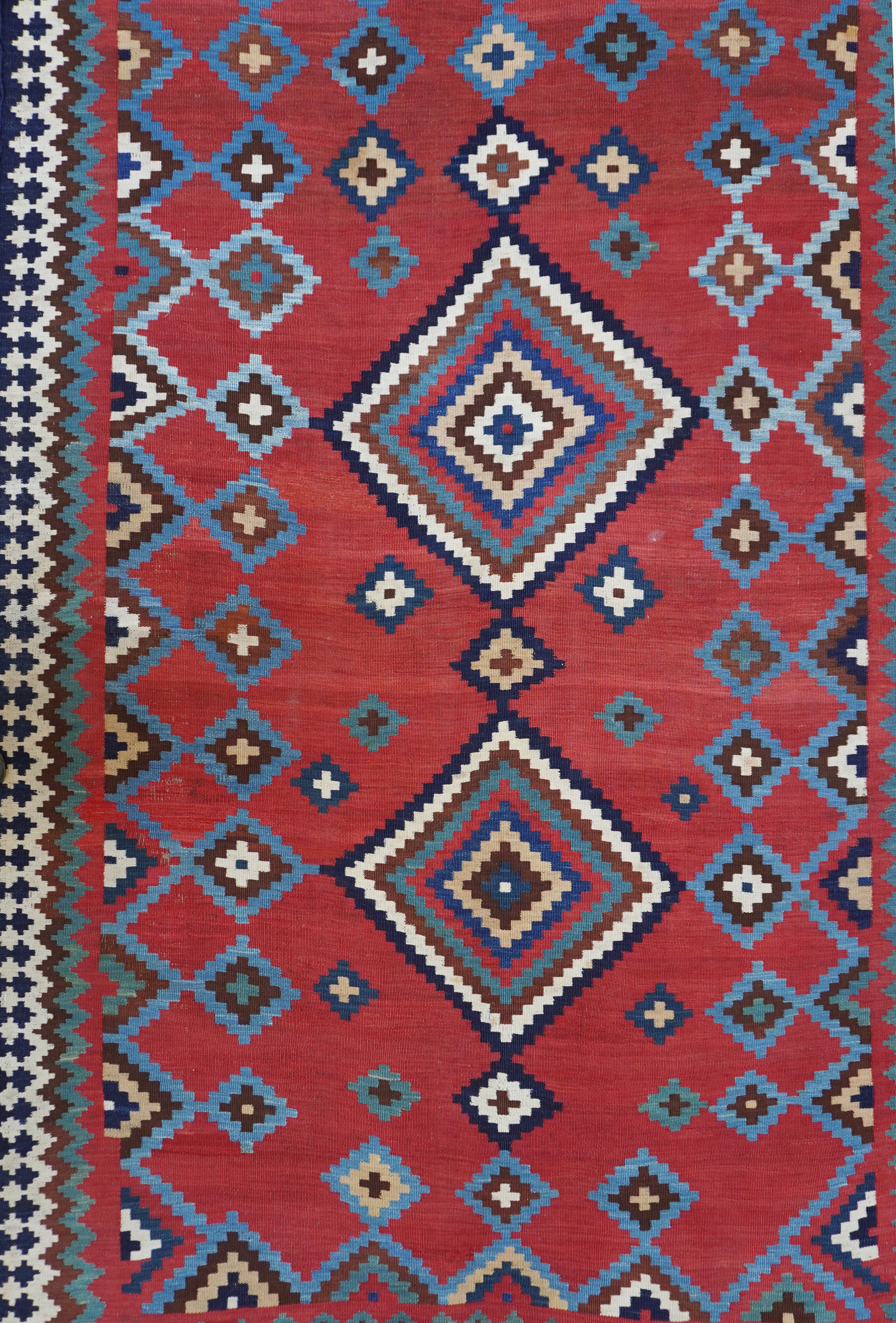 Kilim Gashgai o Luri, Persia meridionale, XIX secolo