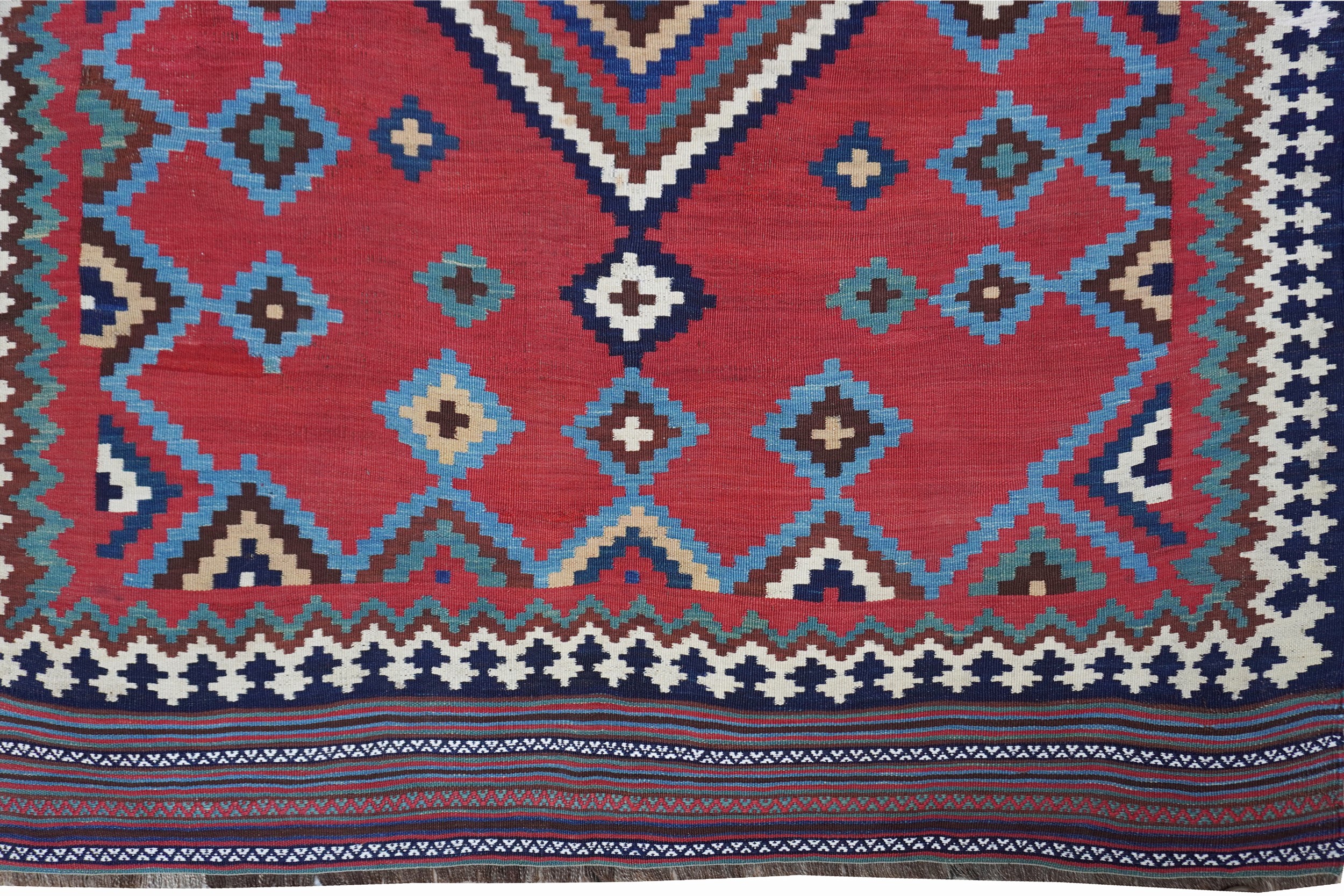 Kilim Gashgai o Luri, Persia meridionale, XIX secolo