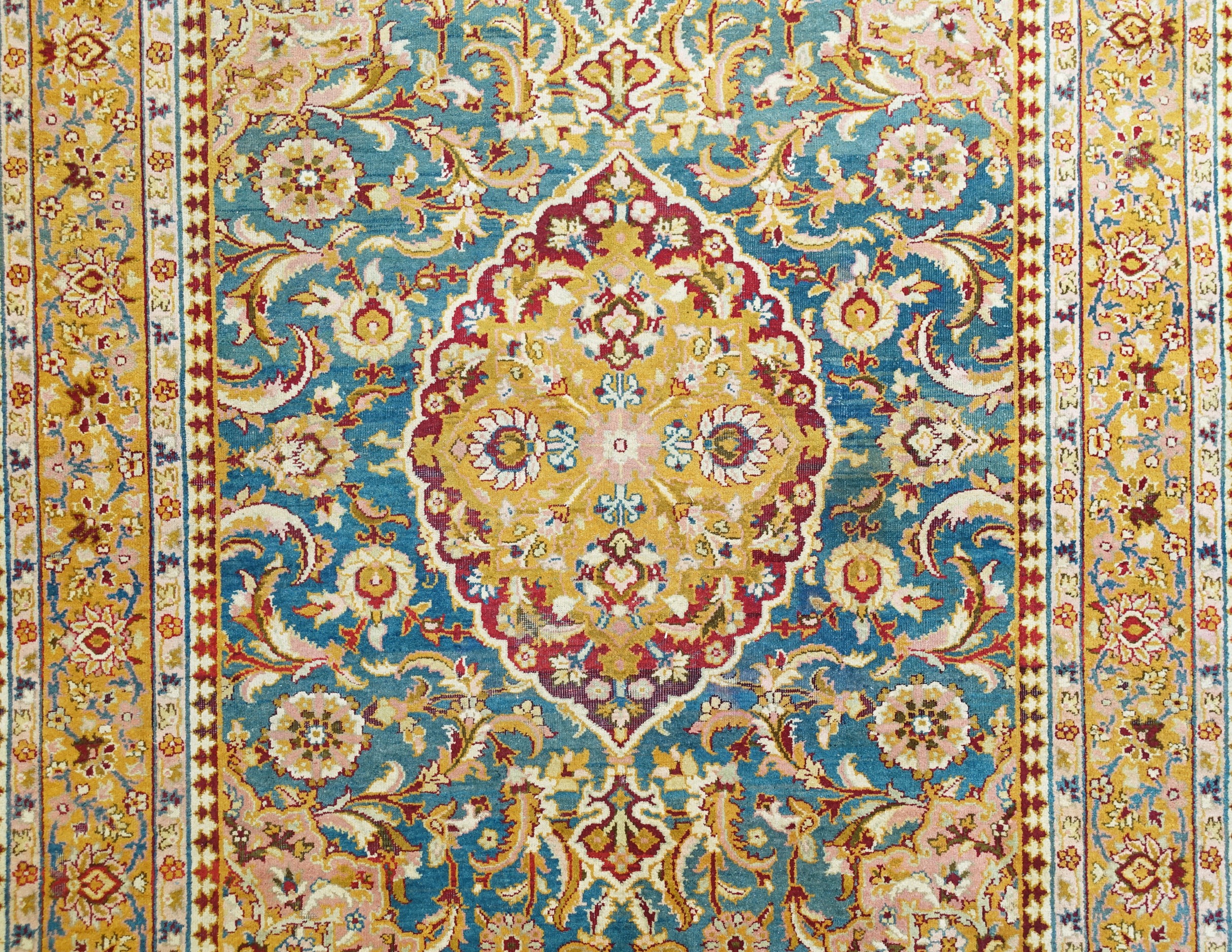 Tappeto Amritsar, India settentrionale, XIX secolo