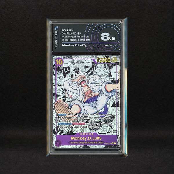 Monkey.D.Luffy #OP05-119, SEC Manga Panel Alternate Art Holo, OP-05: Awakening of the New Era [ENG]
