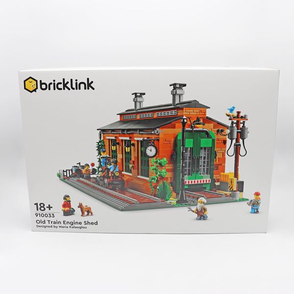 The LEGO Group - LEGO 910033 – Old Train Engine Shed