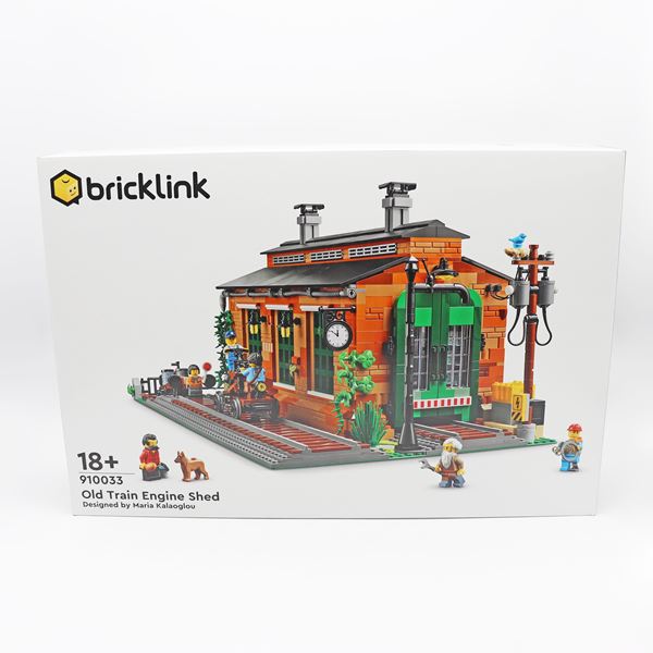 The LEGO Group - LEGO 910033 – Old Train Engine Shed