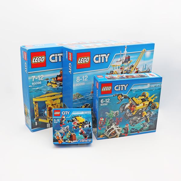 LEGO City Deep Sea Explorers – Four–Set Lot