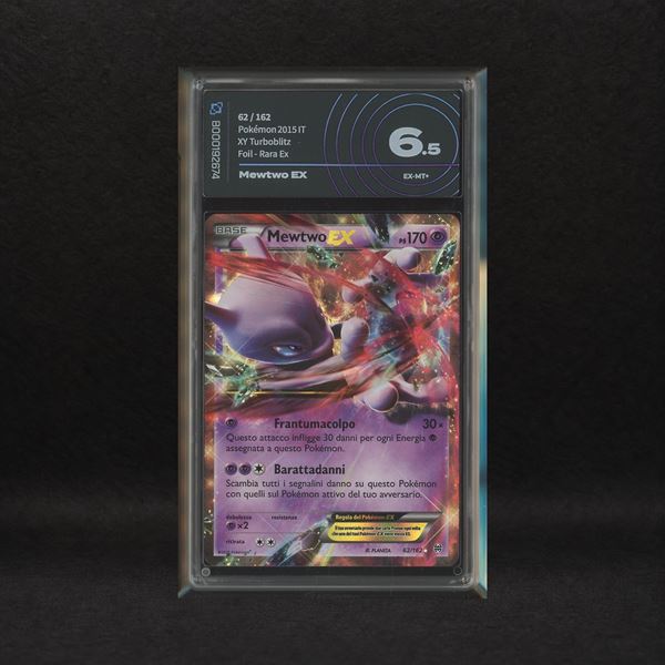 Mewtwo EX #62 Holo, XY - Turboblitz [ITA]