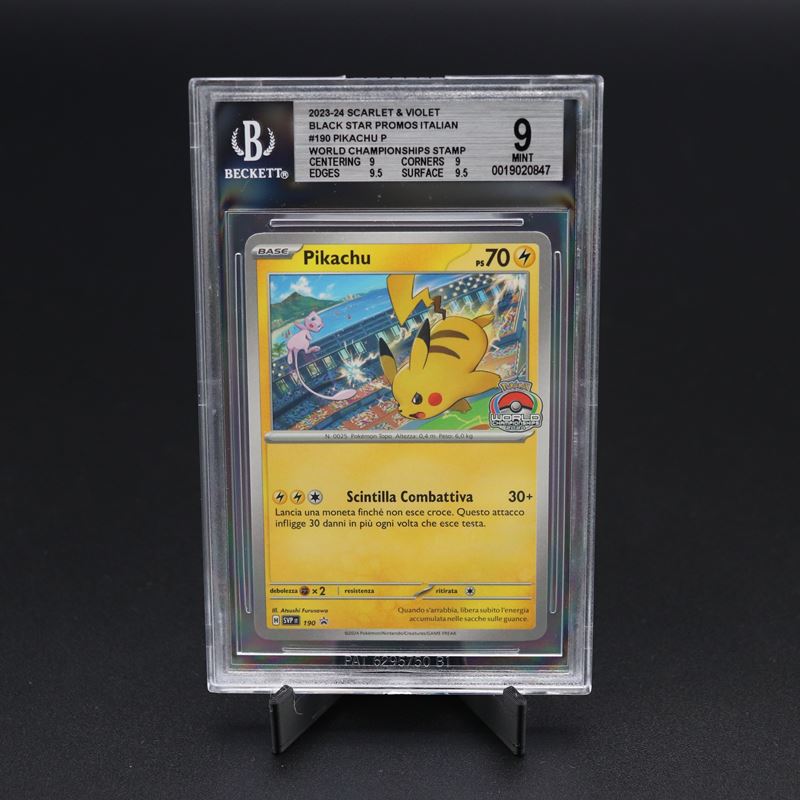 The Pokémon Company - Pikachu #190 Svp Stamped "world Championship 2024", Scarlatto e Violetto - ...