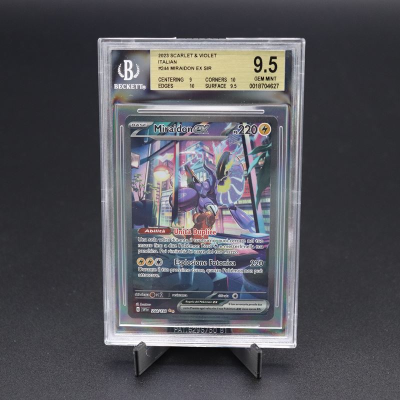 The Pokémon Company - Miraidon Ex #244 Svi, Sir Holo, Scarlatto e Violetto [ita]