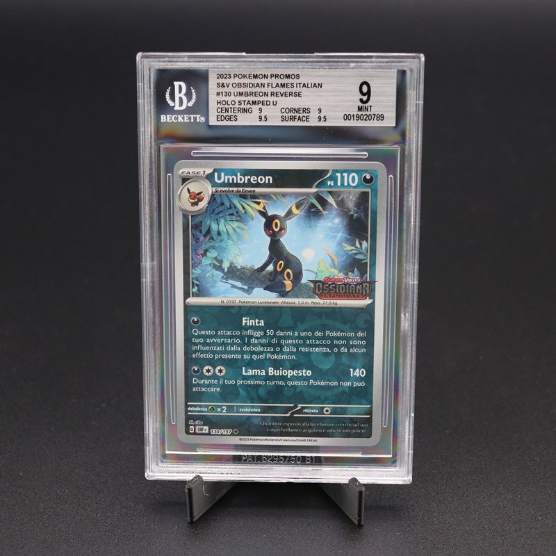 The Pokémon Company - Umbreon #130 Obf Stamped Reverse Holo, Scarlatto e Violetto - Ossidiana Inf...