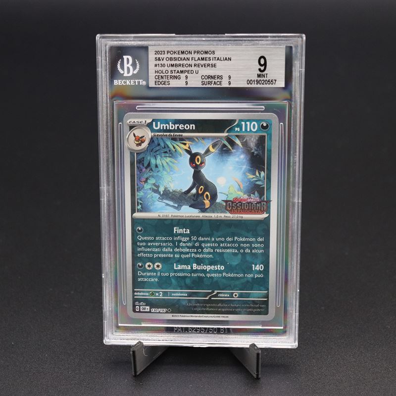 The Pokémon Company - Umbreon #130 Obf Stamped Reverse Holo, Scarlatto e Violetto - Ossidiana Inf...