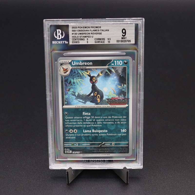 The Pokémon Company - Umbreon #130 Obf Stamped Reverse Holo, Scarlatto e Violetto - Ossidiana Inf...
