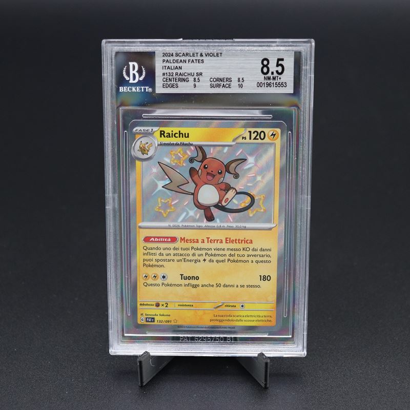 The Pokémon Company - Raichu Shiny #132 Paf Holo , Scarlatto e Violetto - Destino di Paldea [ita]