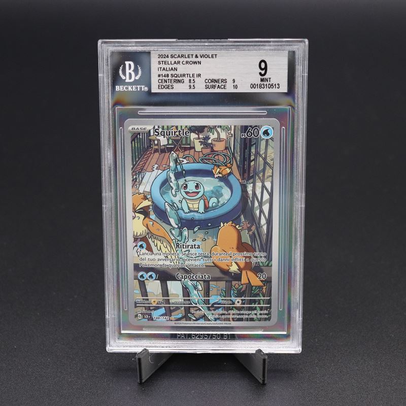 The Pokémon Company - Squirtle #148 Scr, Ir Holo, Scarlatto e Violetto - Corona Astrale [ita]