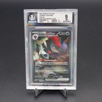 Zoroark Ex di N #185 Jtg, Sir Holo, Scarlatto e Violetto - Avventure Insieme [ita]