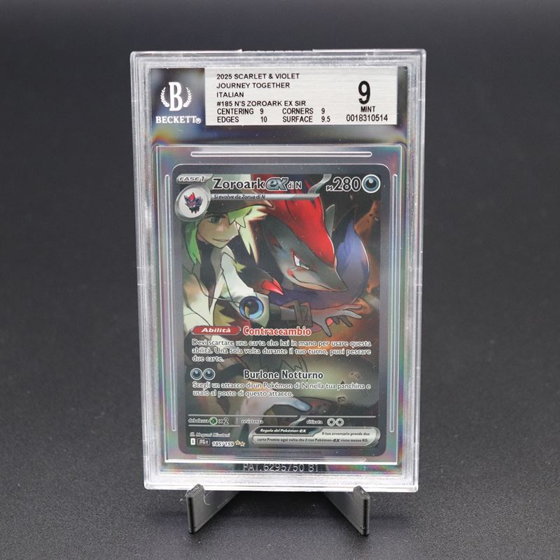 The Pokémon Company - Zoroark Ex di N #185 Jtg, Sir Holo, Scarlatto e Violetto - Avventure Insiem...