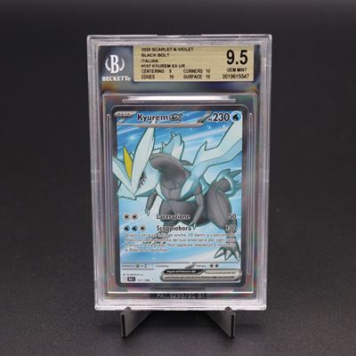 Kyurem Ex #157 Blk, Sr Holo, Scarlatto e Violetto - Luce Nera [ita]