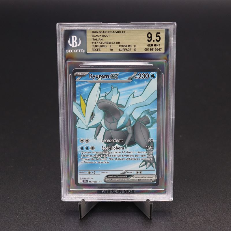 The Pokémon Company - Kyurem Ex #157 Blk, Sr Holo, Scarlatto e Violetto - Luce Nera [ita]