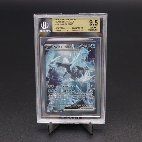 The Pokémon Company - Kyurem ex #165 BLK, SIR Holo, Scarlatto e Violetto - Luce Nera [ITA]