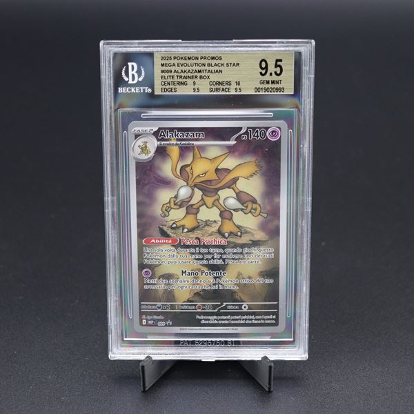 Alakazam #009 MEP Holo, Megaevoluzione - Black Star Promos [ITA]