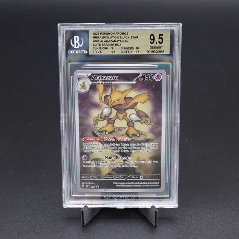 The Pokémon Company - Alakazam #009 Mep Holo, Megaevoluzione - Black Star Promos [ita]