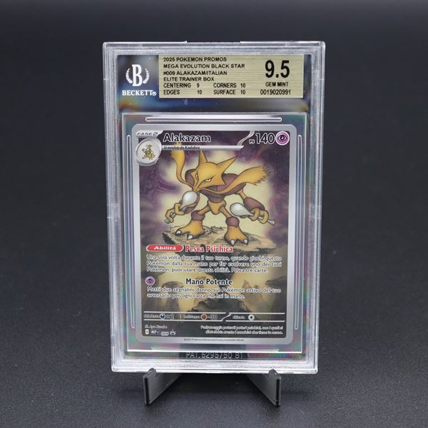 The Pokémon Company - Alakazam #009 MEP Holo, Megaevoluzione - Black Star Promos [ITA]