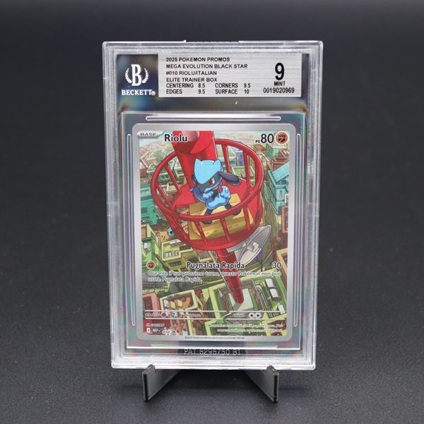 The Pokémon Company - Riolu #010 MEP Holo, Megaevoluzione - Black Star Promos [ITA]