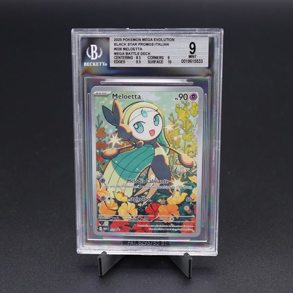 Meloetta #026 MEP Holo, Megaevoluzione - Black Star Promos [ITA]