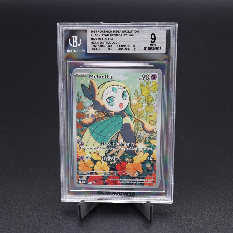 The Pokémon Company - Meloetta #026 Mep Holo, Megaevoluzione - Black Star Promos [ita]