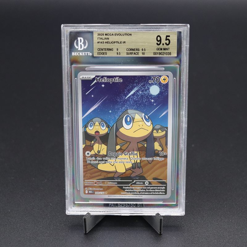 The Pokémon Company - Helioptile #143 Meg, Ir Holo, Megaevoluzione [ita]