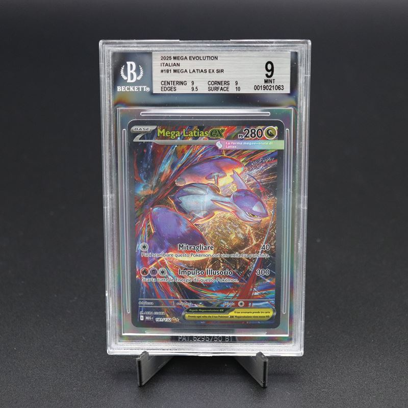 The Pokémon Company - Mega Latias Ex #181 Meg, Sir Holo, Megaevoluzione [ita]