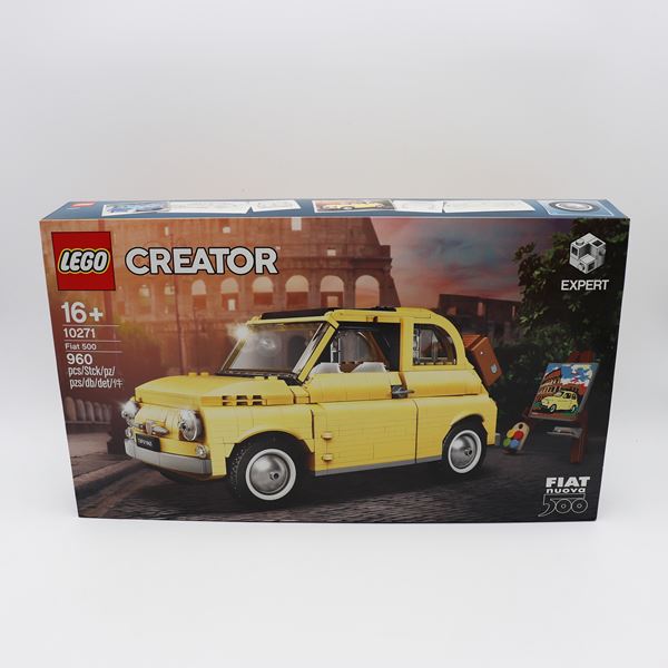 LEGO 10271 – Fiat 500 {Bright Light Yellow Edition}