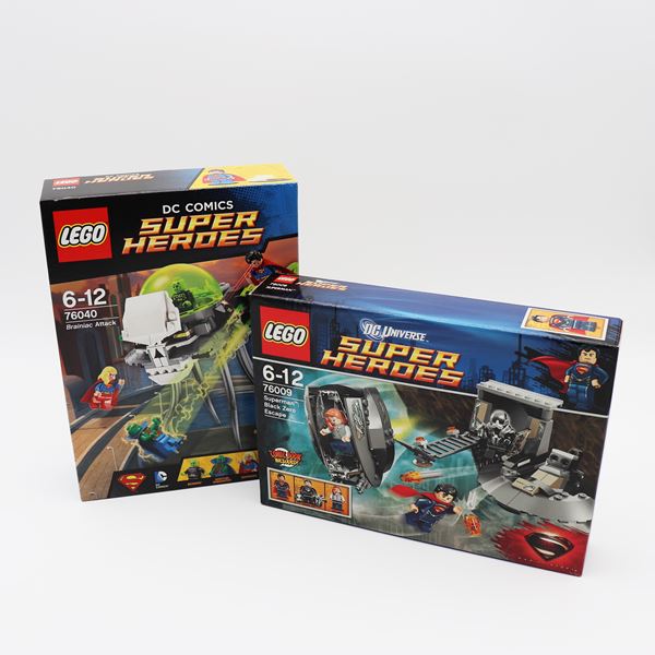 LEGO 76009, 76040 DC Superman Lot