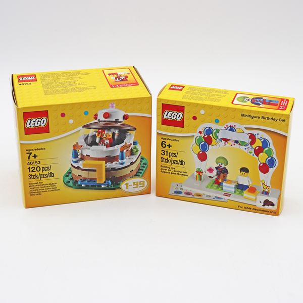 The LEGO Group - LEGO Birthday Celebration – Two–Set Lot