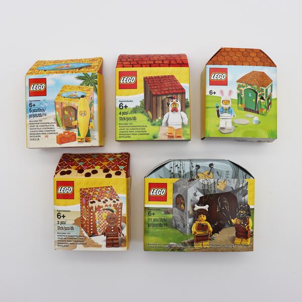 The LEGO Group - LEGO Seasonal & Novelty Minifigures – Five–Pack Lot